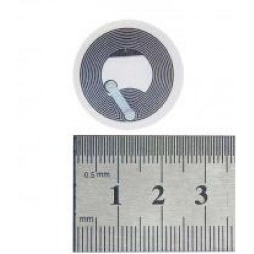 RFID метка HF (NFC) LEONIX NFC-D25, NTAG213, wet white (ø25мм.)